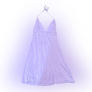 NWOT LUCKY BRAND LAVENDER BACK-LESS MINI DRESS // SIZE SMALL💜